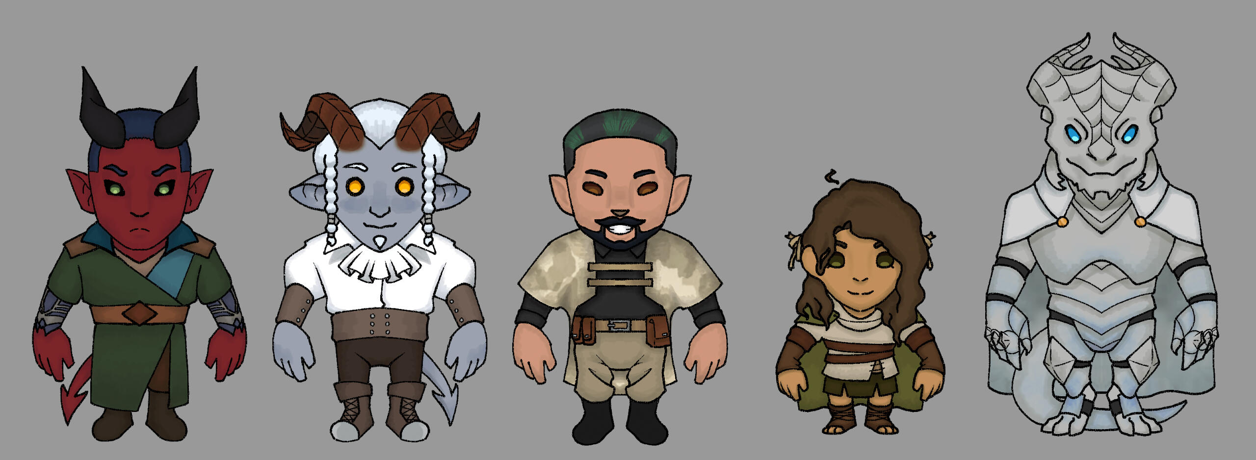 D&amp;D character minis